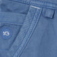 Bermuda in cotone biologico azzurro chiaro
