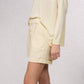 Shorts bermuda a vita alta con bottoni
