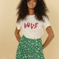 T-shirt Tomy da donna con stampa LOVE