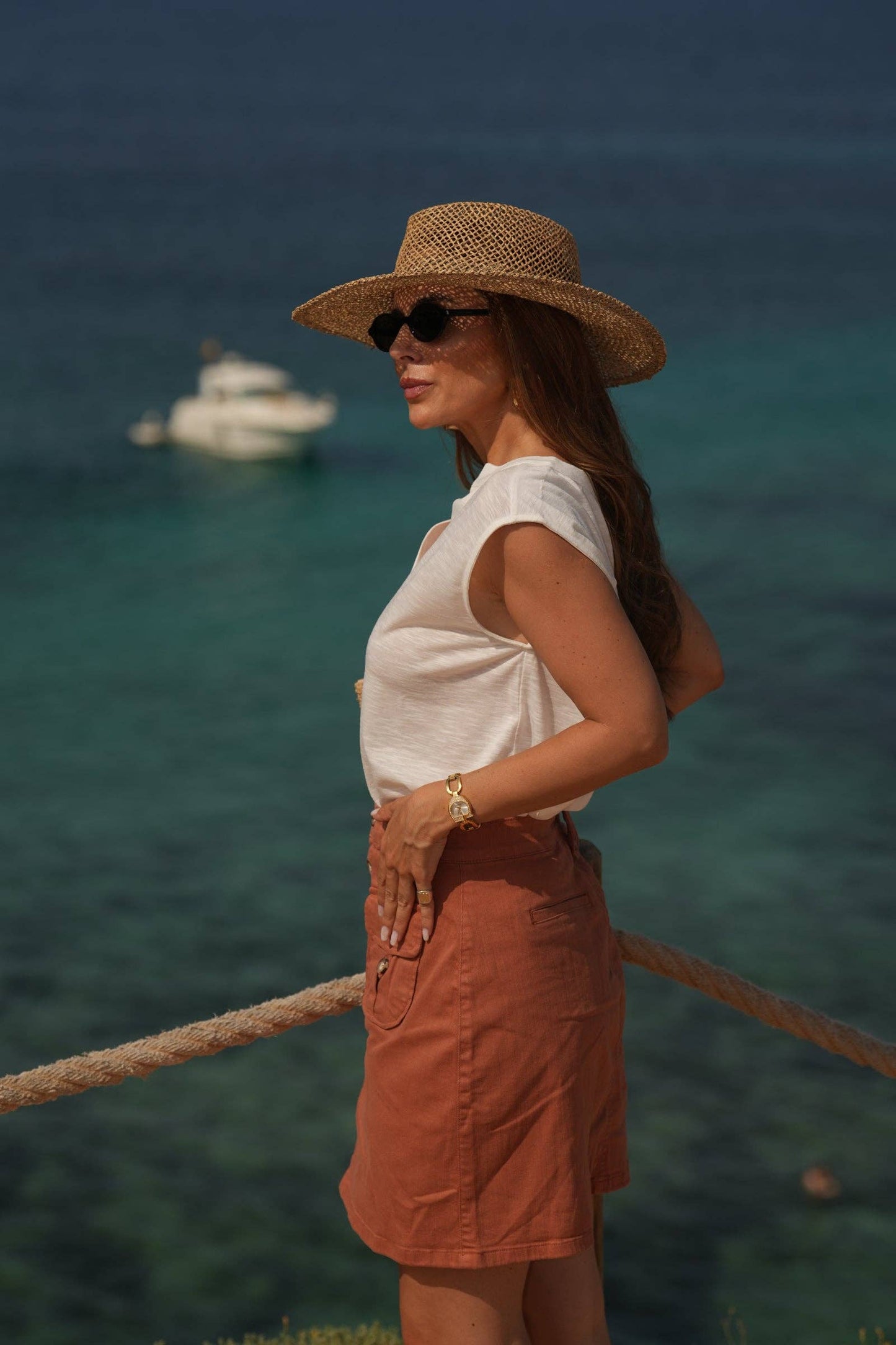 Gonna Sarja con Bottoni