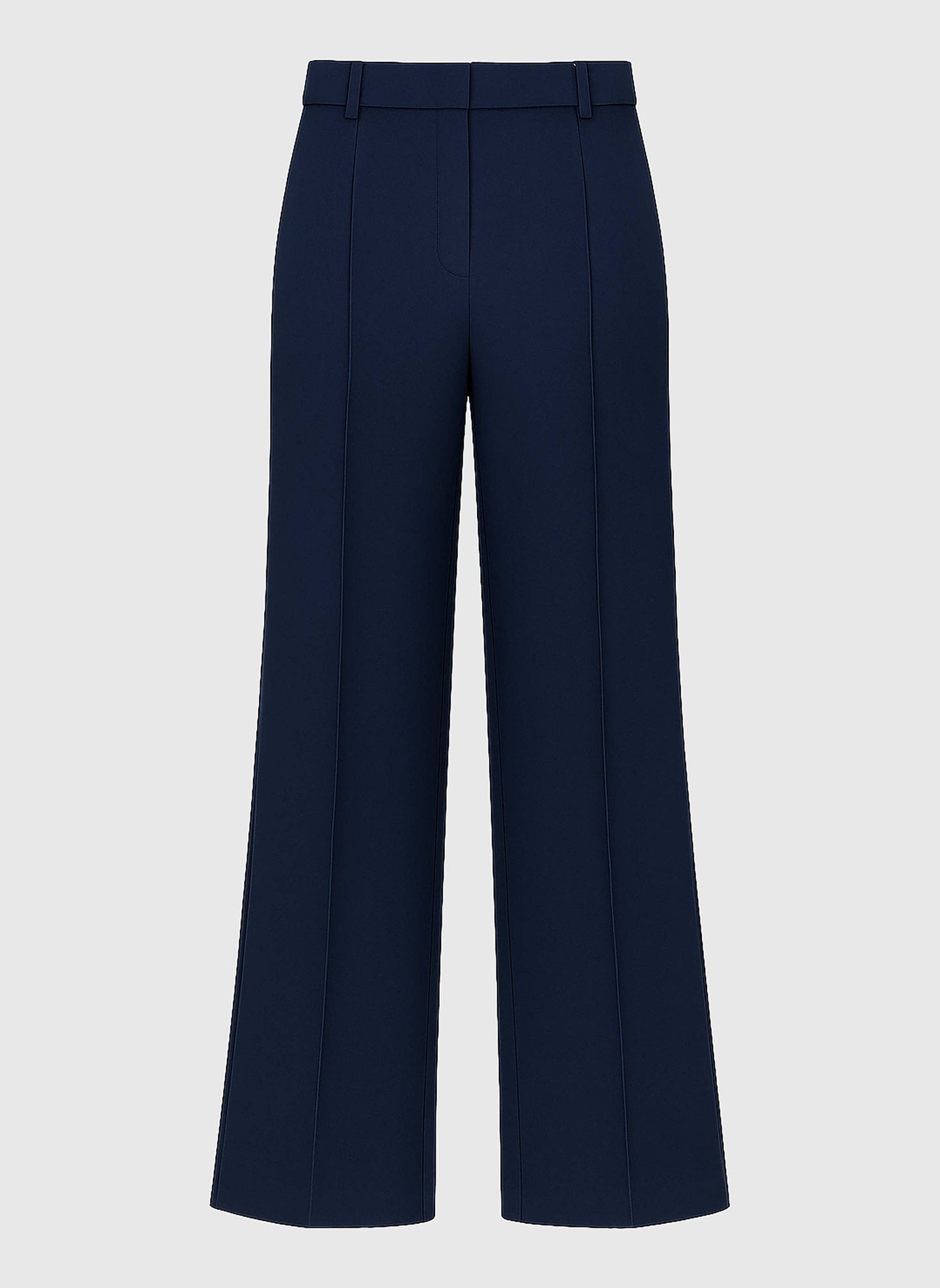 Pantaloni Palao blu marino a gamba dritta