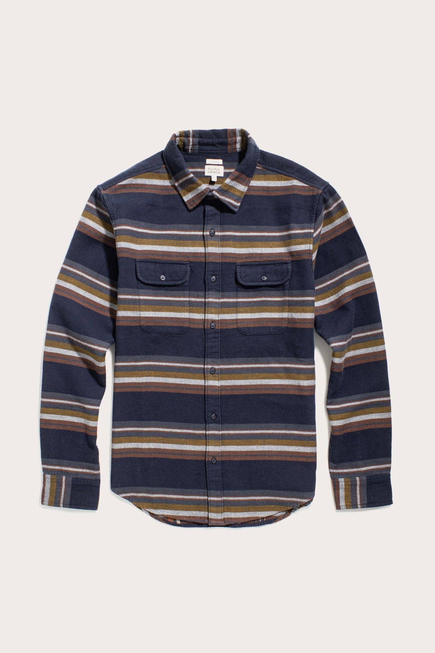 Camicia slim a righe costiere