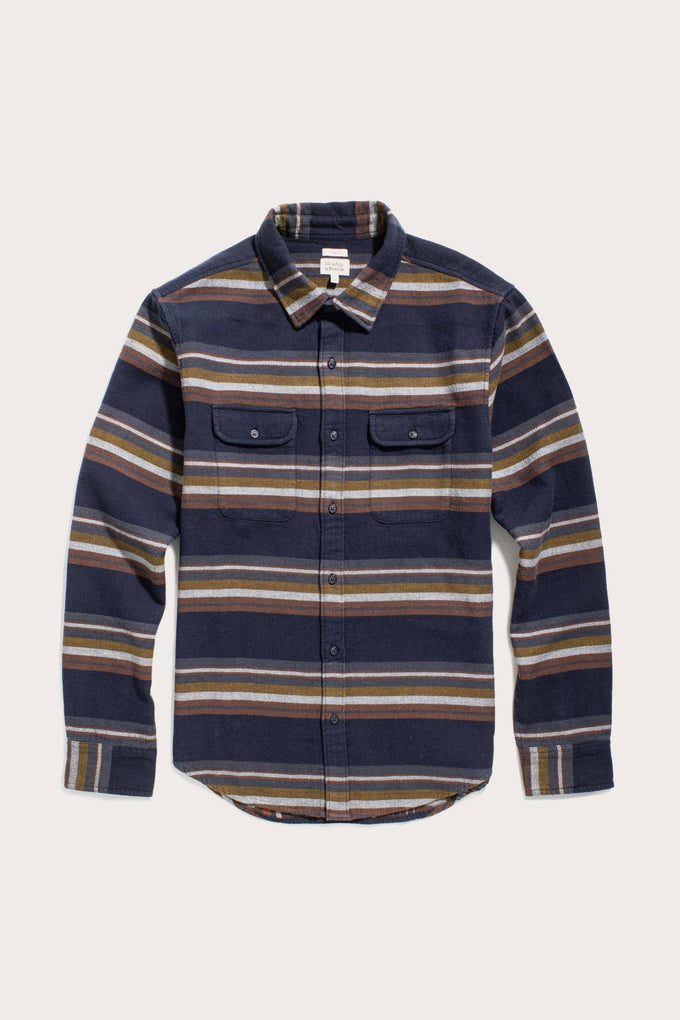 Camicia slim a righe costiere