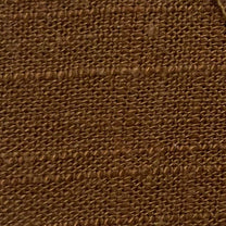Pantaloni in lino e rayon con coulisse a vita alta