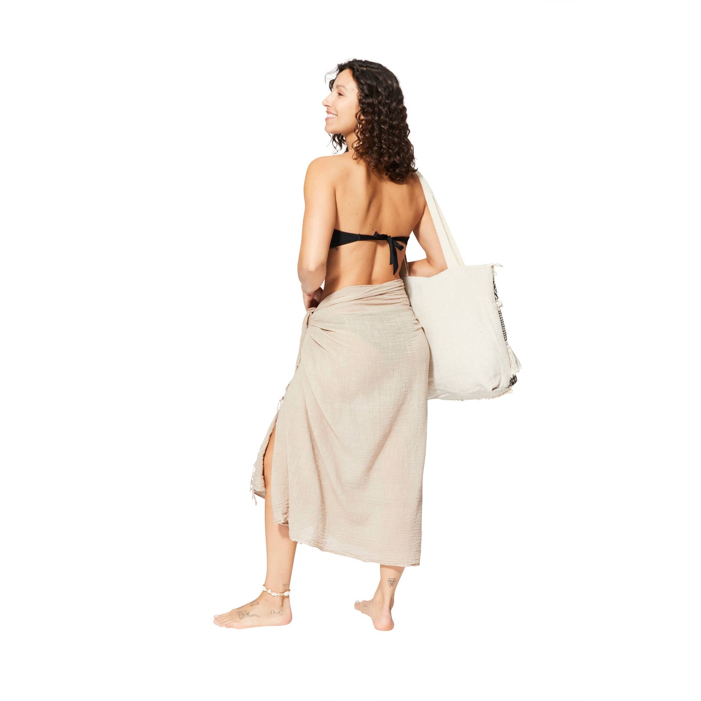 Sciarpa estiva maxi in cotone
