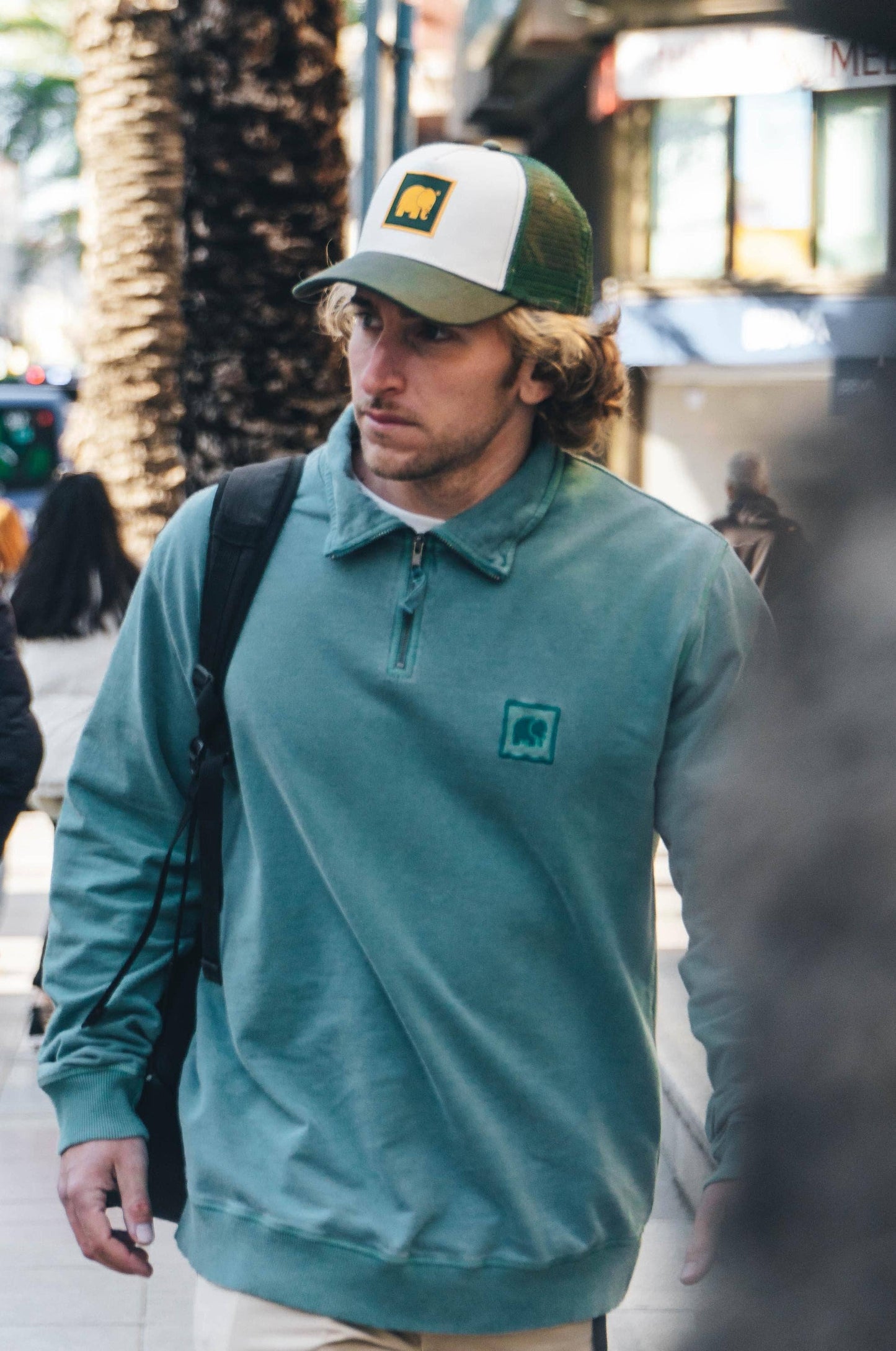 Cappellino Trucker Classico Verde Kombu