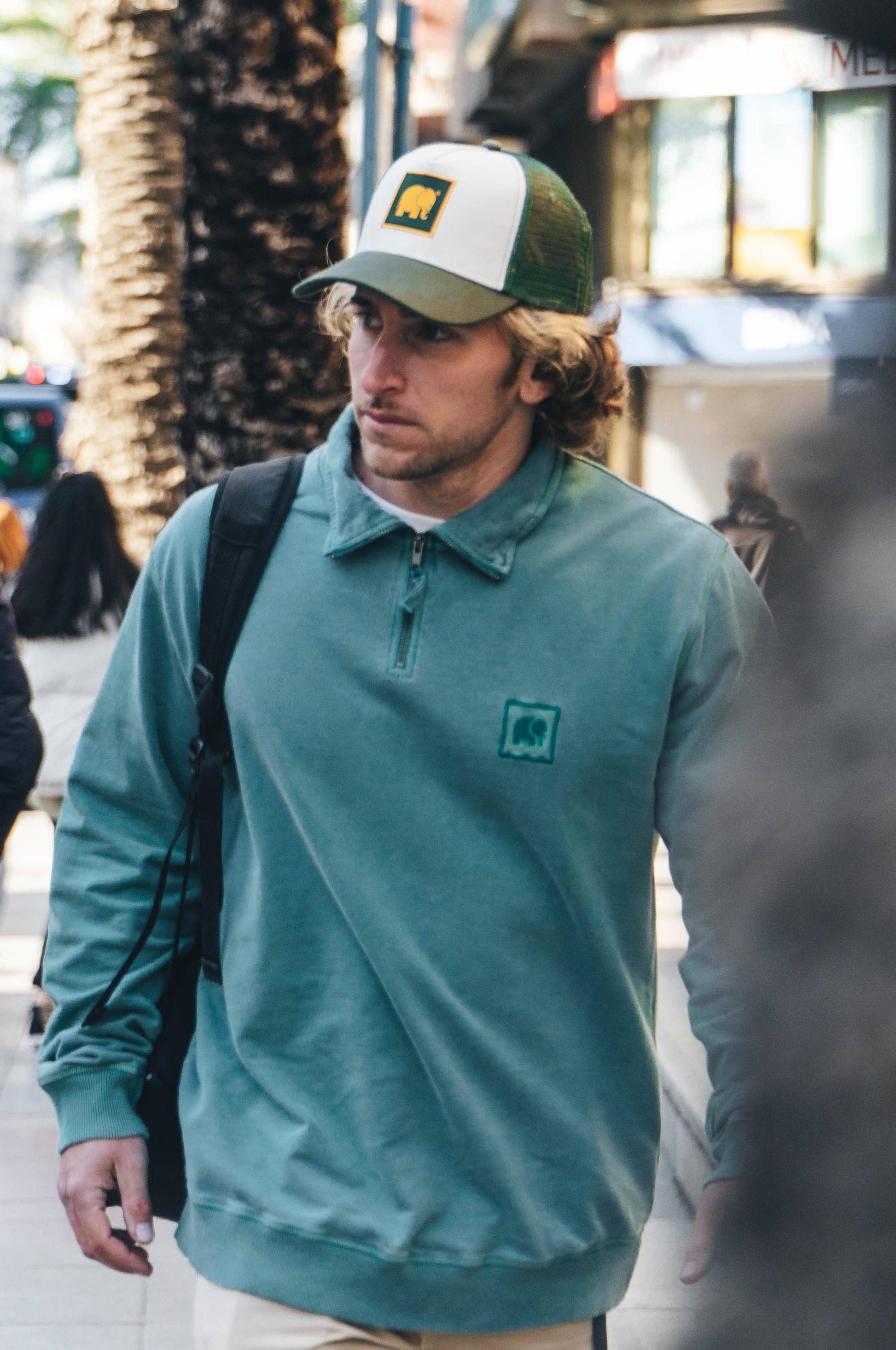 Cappellino Trucker Classico Verde Kombu