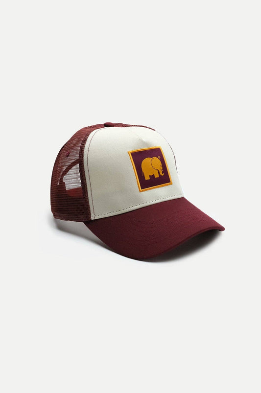 Cappellino trucker classico bordeaux