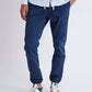 Pantaloni jogger con vita elastica e fondo con polsino