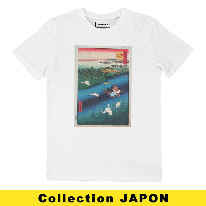 T-shirt unisex in cotone biologico con stampa Floating Aladdin