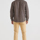 Camicia comfort a fantasia