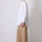 Camicia oversize effetto cupro