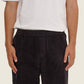 Pantaloni in velluto a coste color carbone
