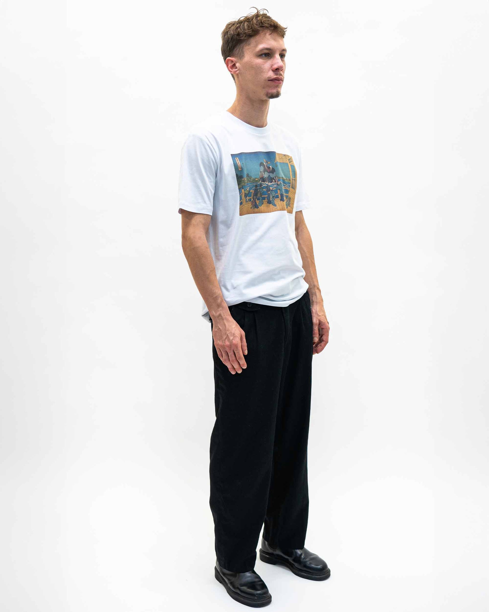 T-shirt unisex Showtime con stampa giapponese