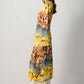 Kimono lungo in viscosa tie-dye boho