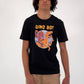 T-shirt Dino Bot con grafica vintage