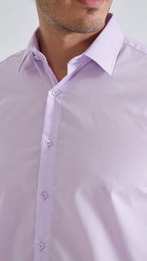 Camicia comfort Parma con collo francese
