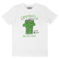T-shirt unisex in cotone biologico con stampa “Grouchiness Level”