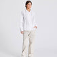 Camicia Hanne in popeline di cotone bianco