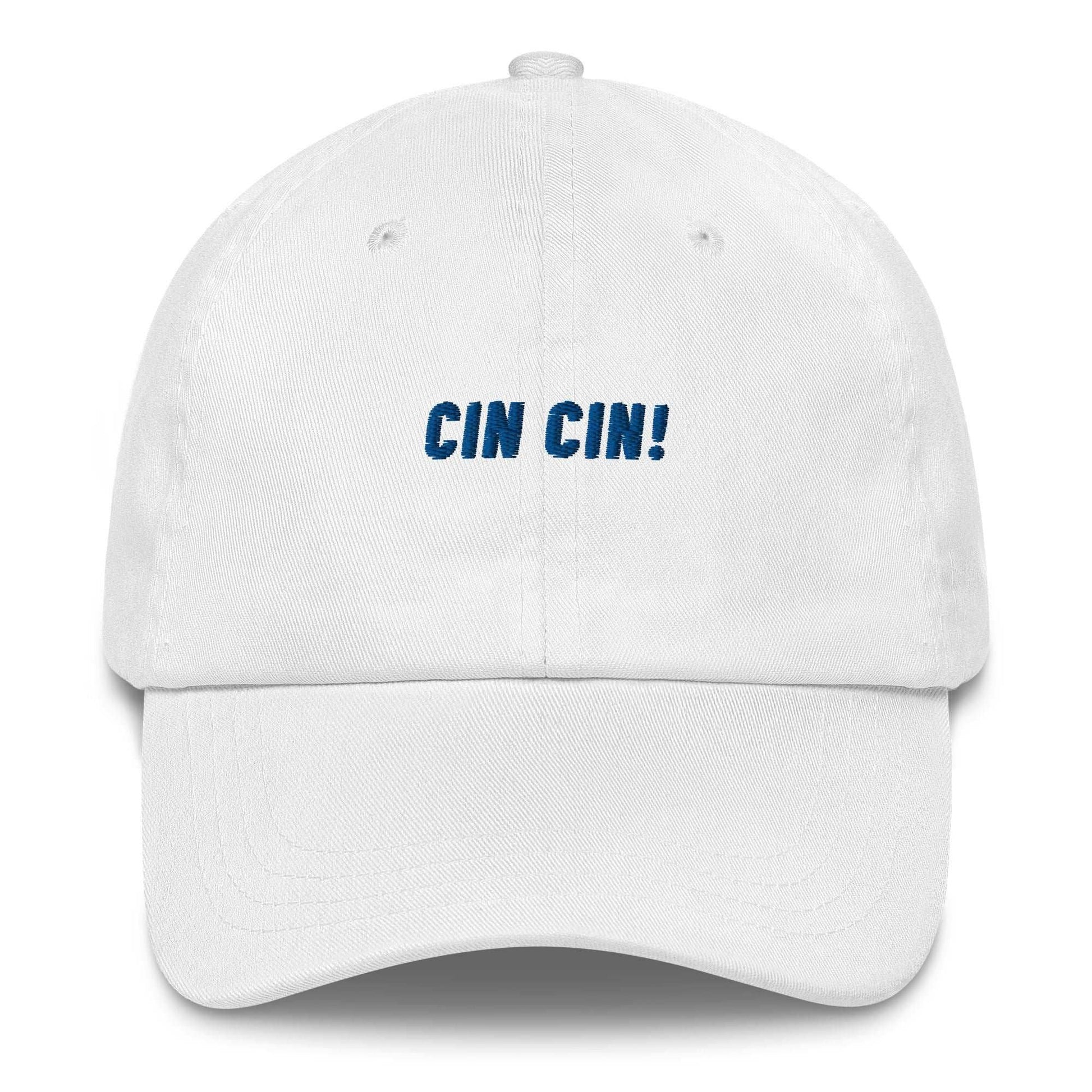 Cappellino da baseball "Cin Cin" ricamato