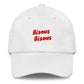 Cappellino dad hat Bisous Bisous ricamato