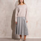 Maglione in maglia con motivo a rombi