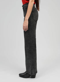 Jeans Party grigio a vita alta