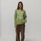 Maglione in cotone biologico con stampa tulipano