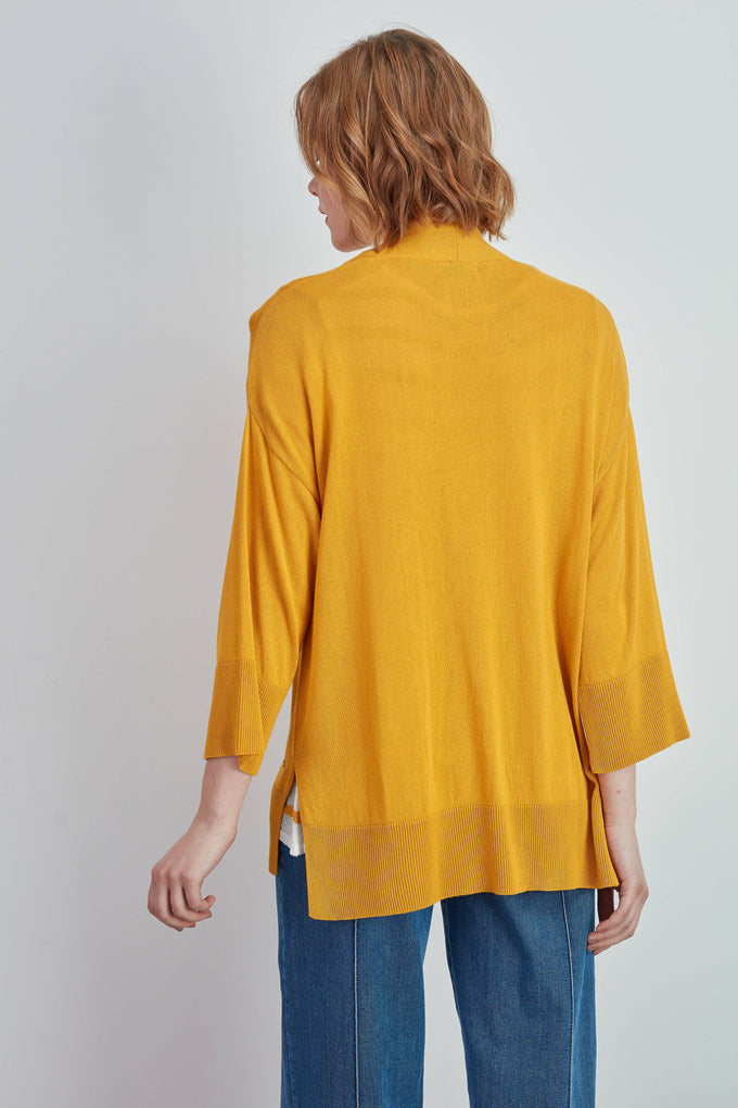 Cardigan in maglia di viscosa