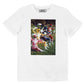 T-shirt Power Ranger con stampa frontale in cotone biologico