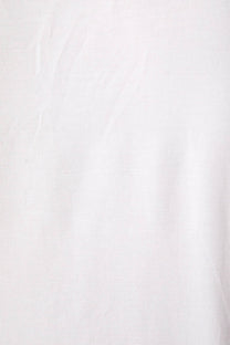 Body camicia in misto cotone con colletto sartoriale