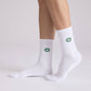 Calze Smiley verde pastello