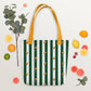 Borsa tote a righe Spritz