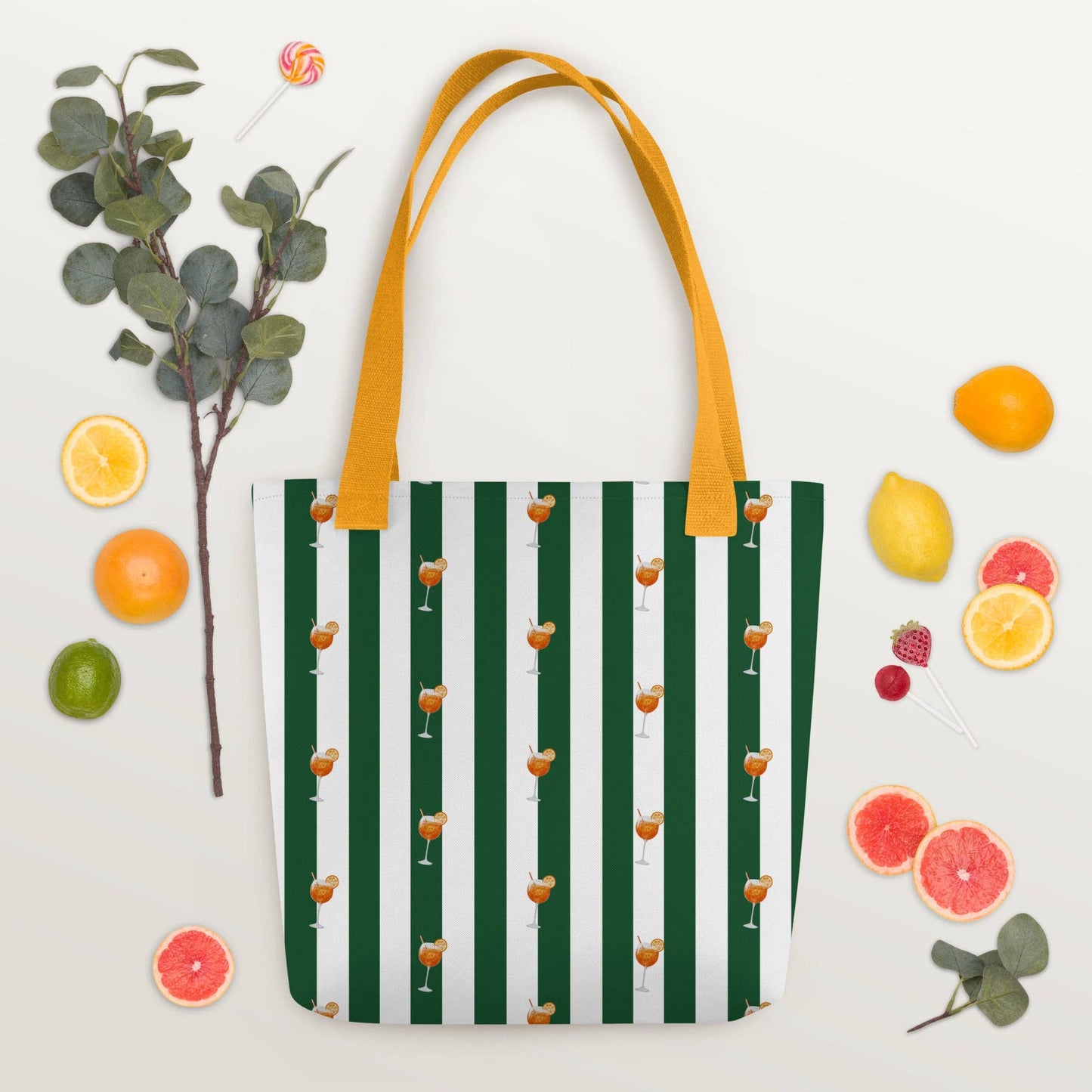 Borsa tote a righe Spritz