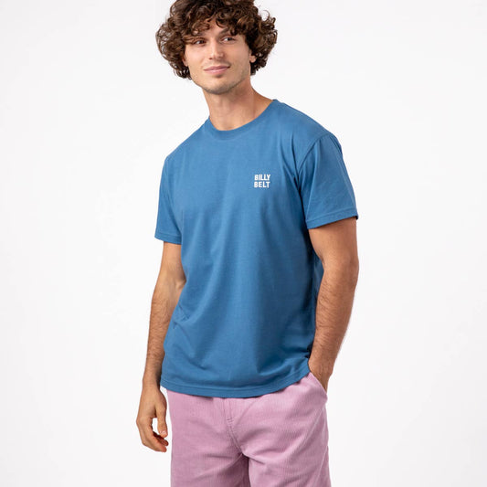 T-shirt Billy Club in cotone biologico blu