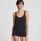 Top in lino Synne nero