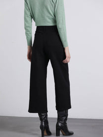 Pantaloni in twill con cintura