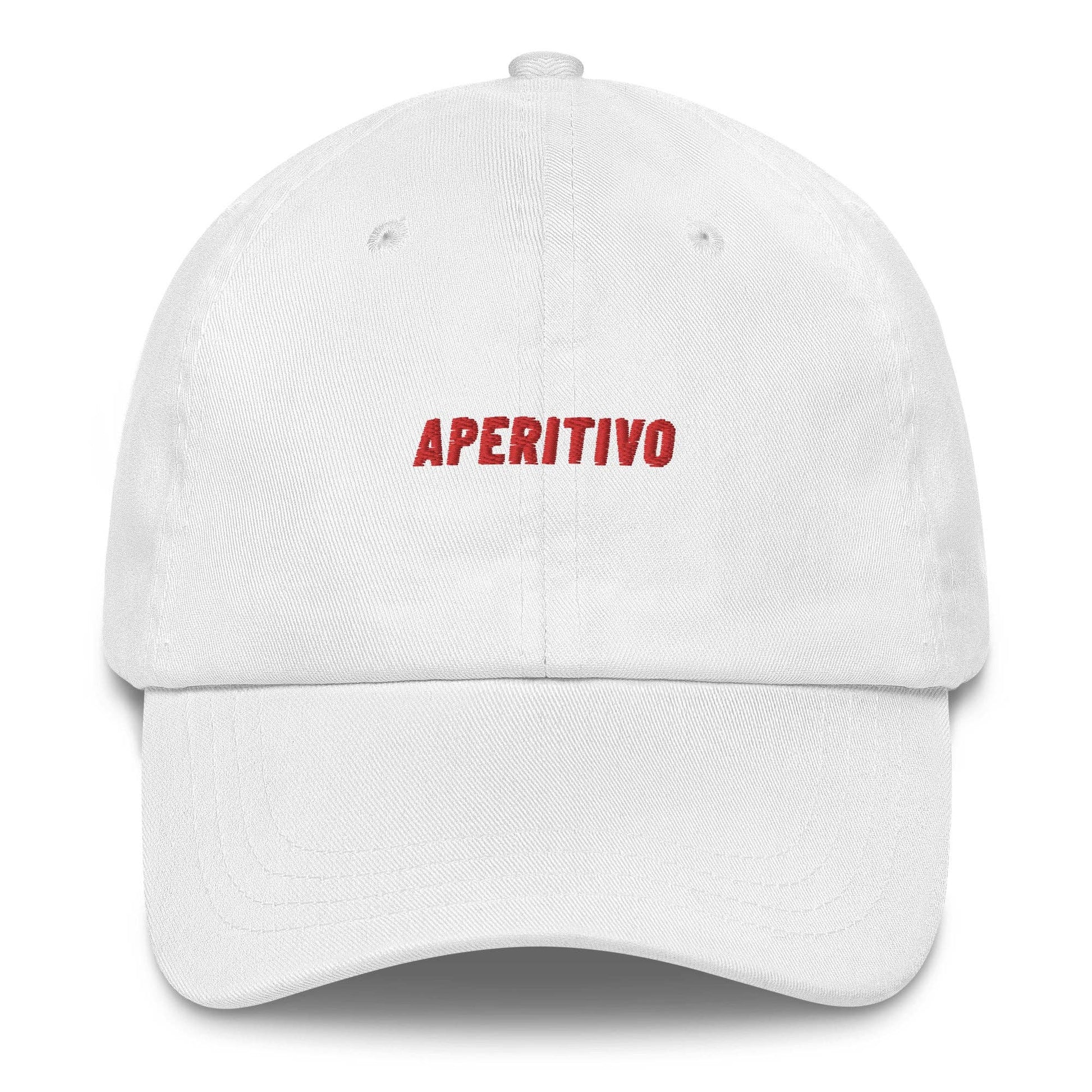 Cappellino da baseball Aperitivo ricamato in cotone