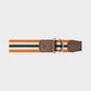 Cintura elastica a righe multicolore Roland