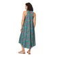 Abito estivo midi senza maniche stile boho
