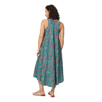 Abito estivo midi senza maniche stile boho