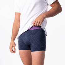 Boxer in cotone biologico con stampa piranha