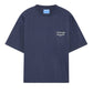 T-shirt Xantar in cotone biologico blu navy