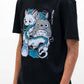 T-shirt unisex in cotone biologico con stampa Totoro manga