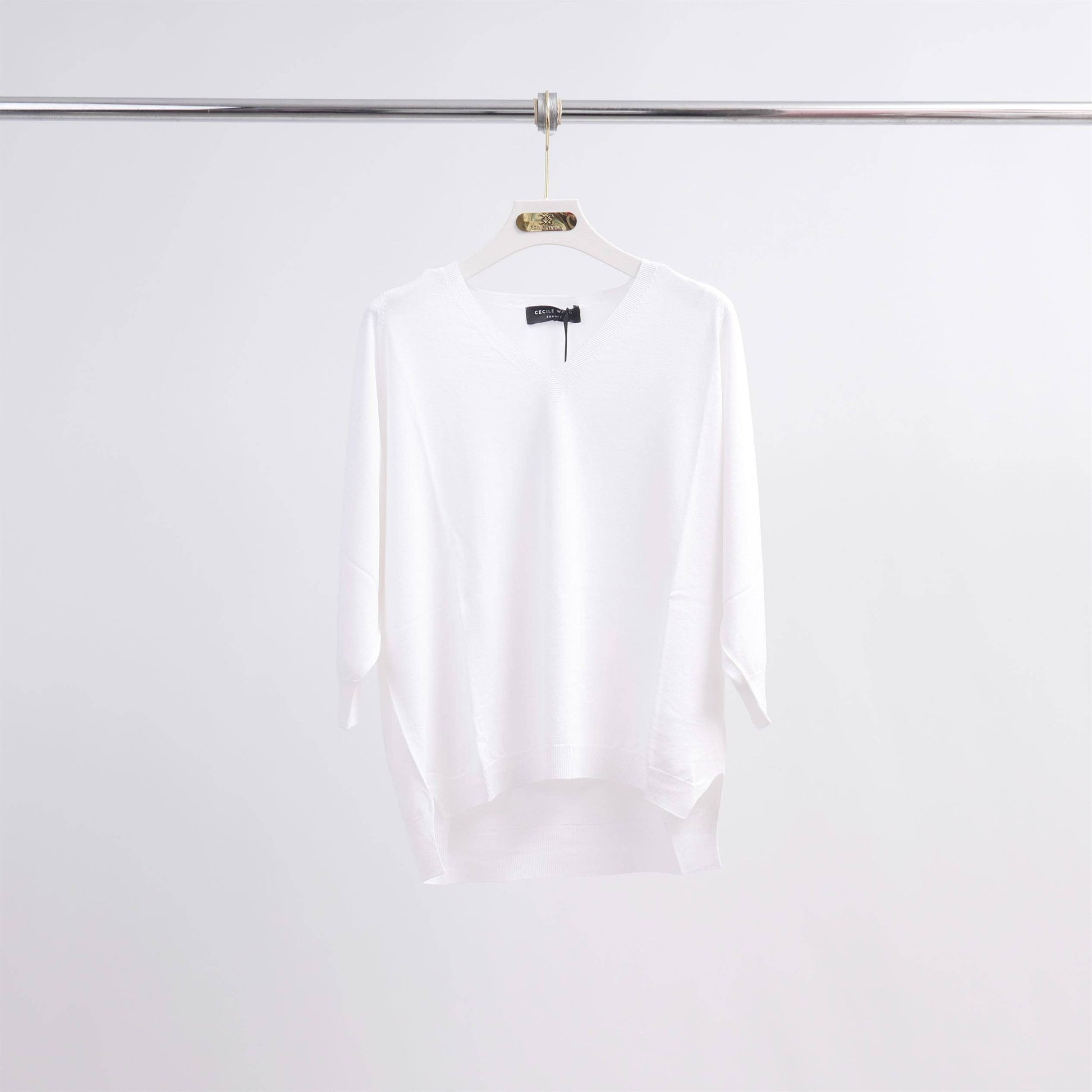 Maglione leggero con scollo a V