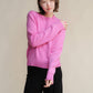 Maglione girocollo in puro cashmere