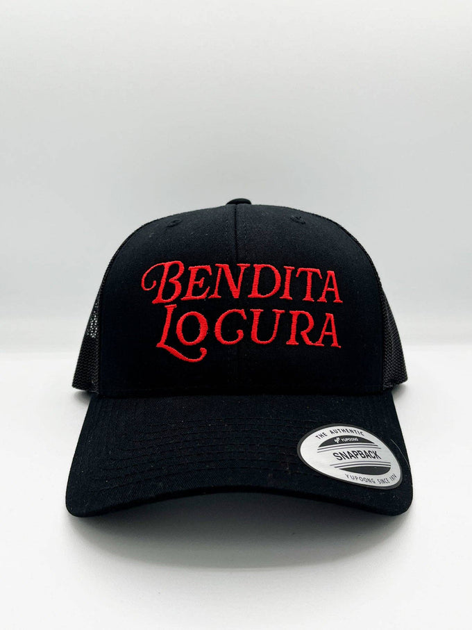 Cappello trucker ricamato Bendita Locura