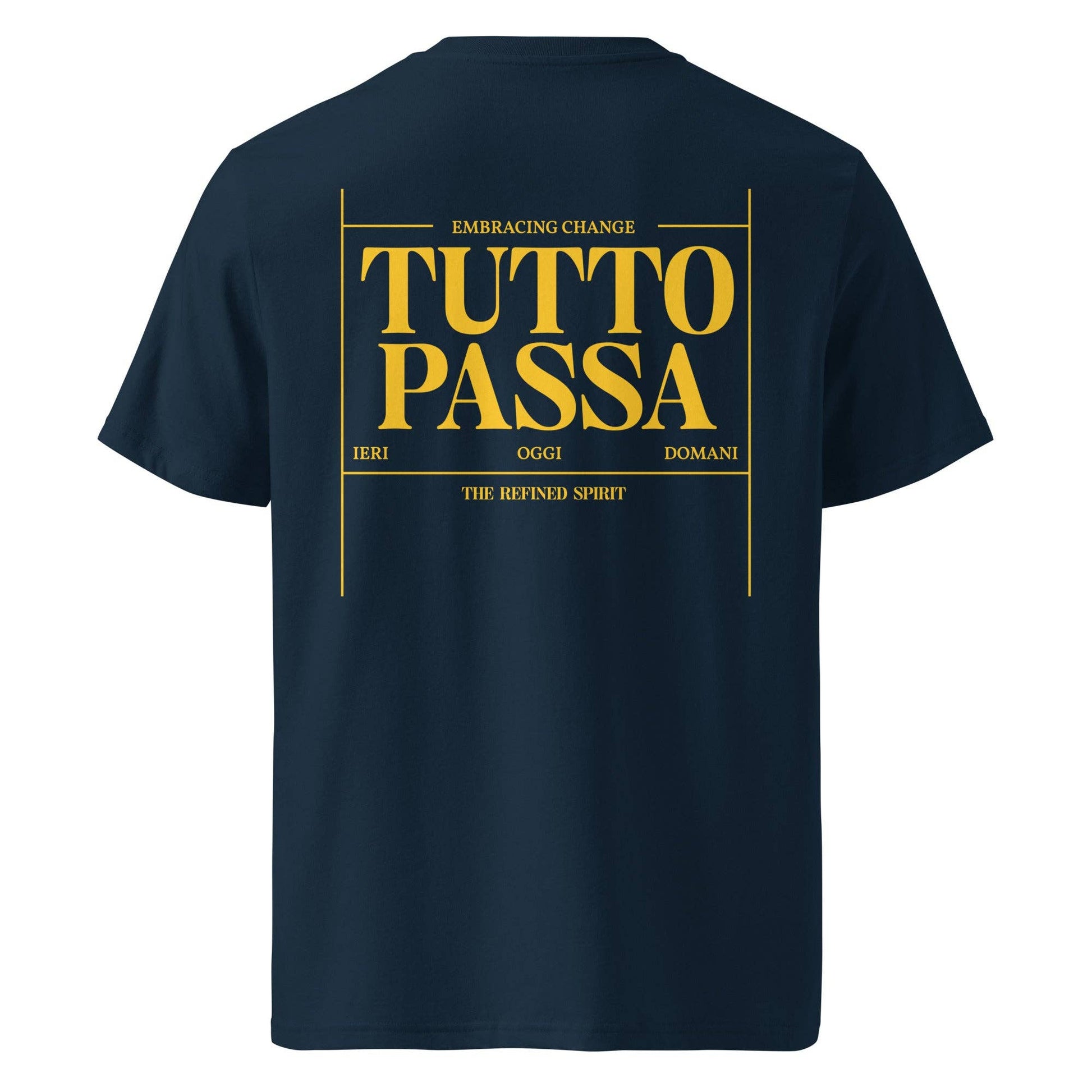 T-shirt unisex in cotone biologico “Tutto Passa”