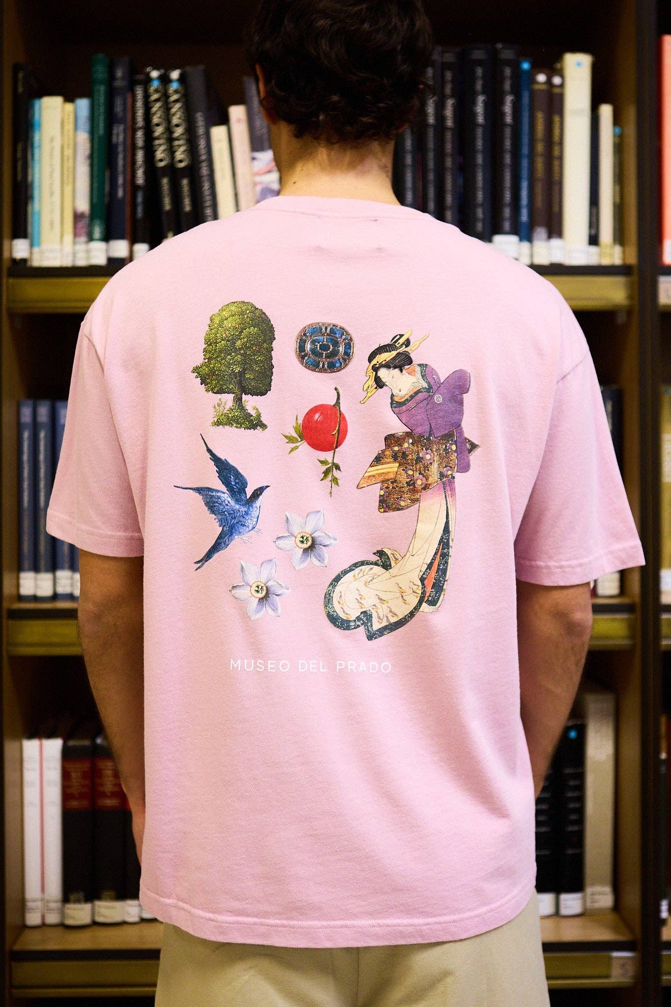 T-shirt giapponese Museo del Prado in cotone organico