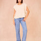 Gilet in maglia Majorelle oversize con lacci laterali